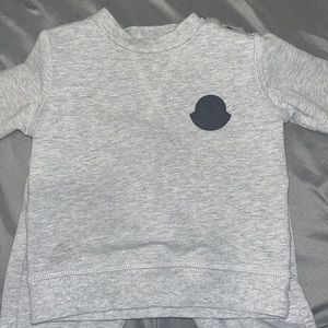 Moncler infant tracksuit . Only worn once by my baby